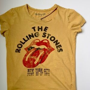 Rolling Stones T-Shirt - Yellow
